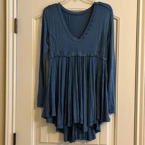 free people birdie henley tunic
